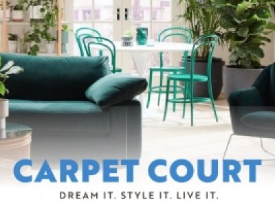 Modern living Carpet Court